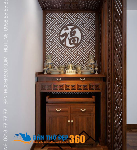 Cửa hàng bàn thờ đứng hiện đại đẹp hợp Phong Thủy - Bàn Thờ Đẹp 360
