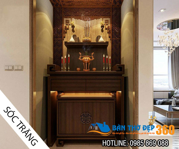 79+ Mẫu bàn thờ tại Quảng Trị đẹp nhất, bàn thờ gia tiên chuẩn phong thủy