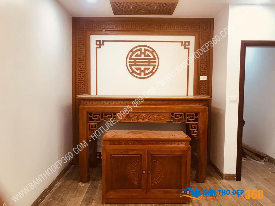 Địa chỉ bán bàn thờ, sập thờ, bàn thờ chung cư đẹp tại Tây Ninh
