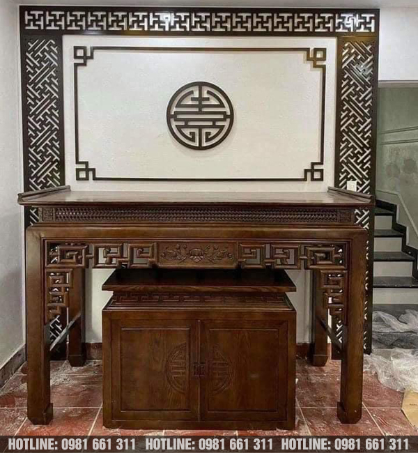 Mẫu bàn thờ đẹp nhất tại Chung cư Bea Sky Nguyễn Xiển Hà Nội